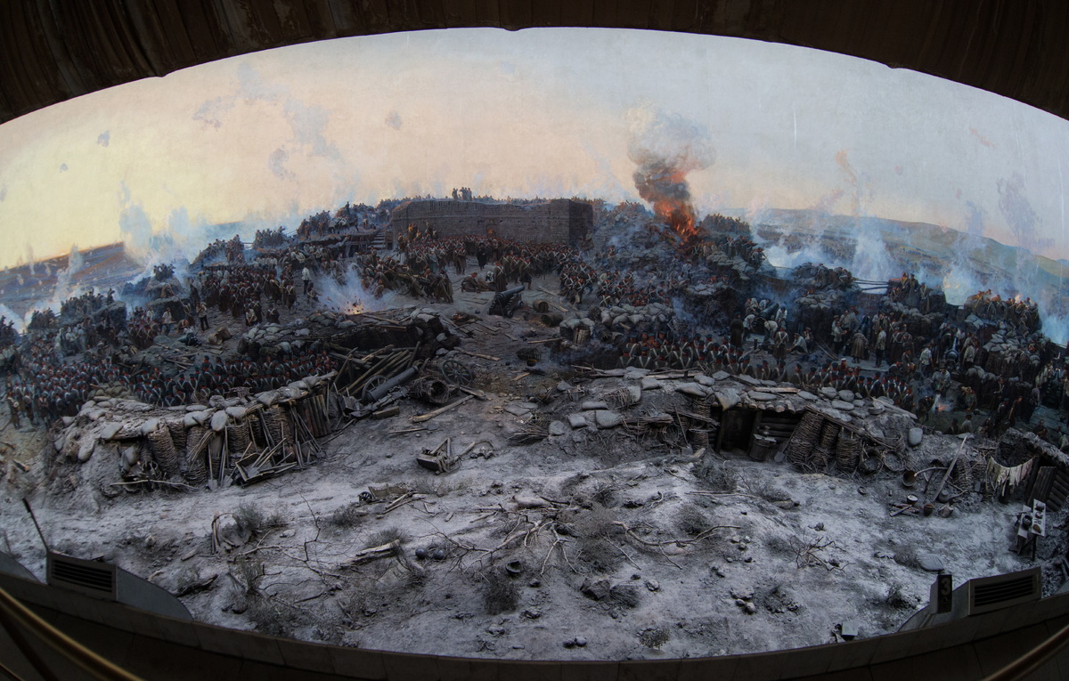    Панорама "Оборона Севастополя 1854—1855 гг."  Станислав Красильников/ТАСС