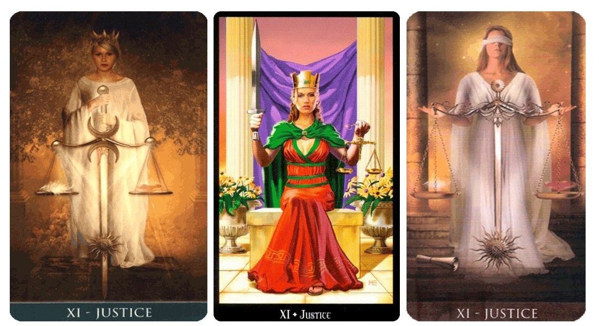 Правосудие в разных колодах