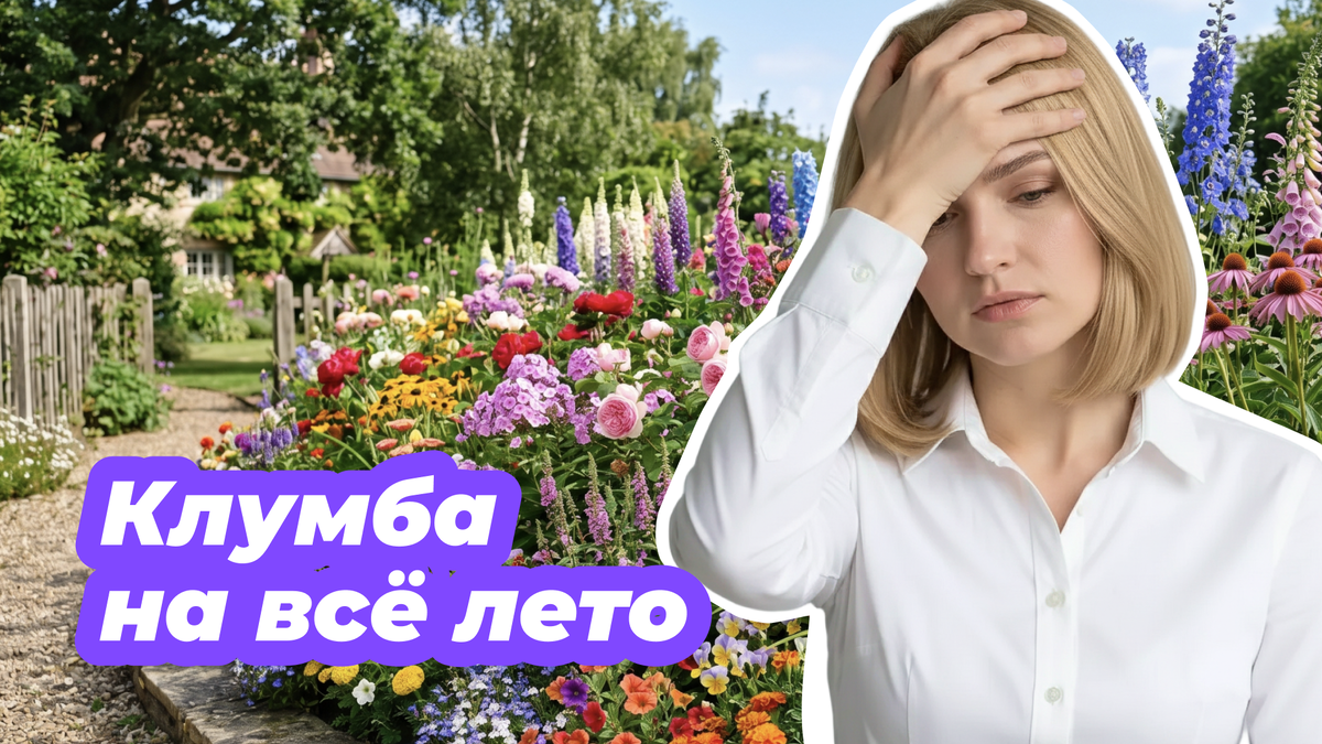 Елизавета Рябинина и ее полезные советы для "вечной" клумбы
