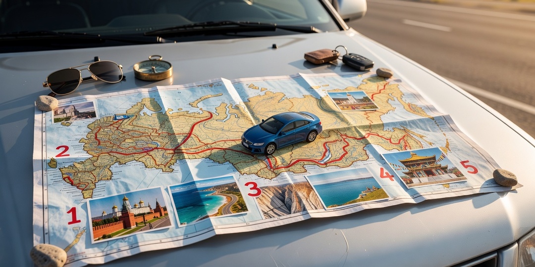 🚗 5 маршрутов по России на машине, от которых захватывает дух: бюджетно и без загранпаспорта