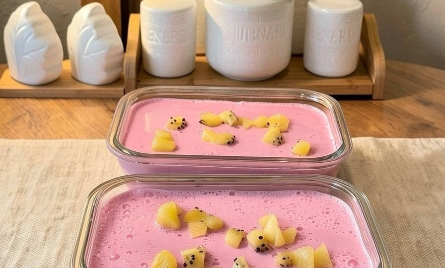 🍧Нежный белковый десерт черника-киви: когда сладкое работает на результат🥝
