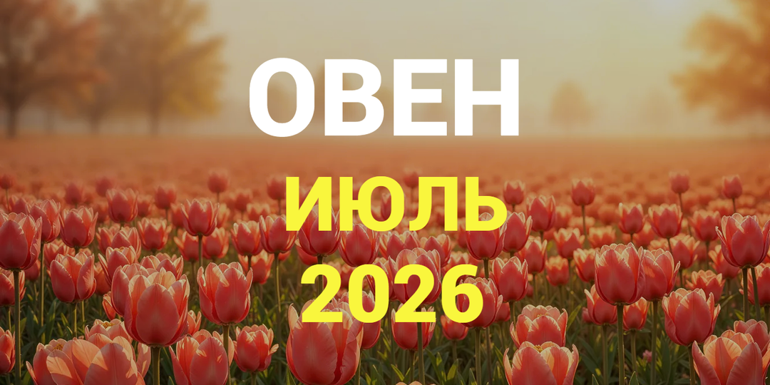 ♈ОВЕН гороскоп на ИЮЛЬ 2026