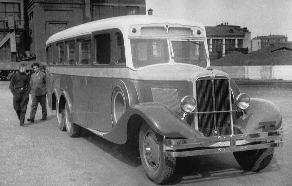 ЗИС-Люкс на трехосном шасси ЗИС-6, 1934 г.