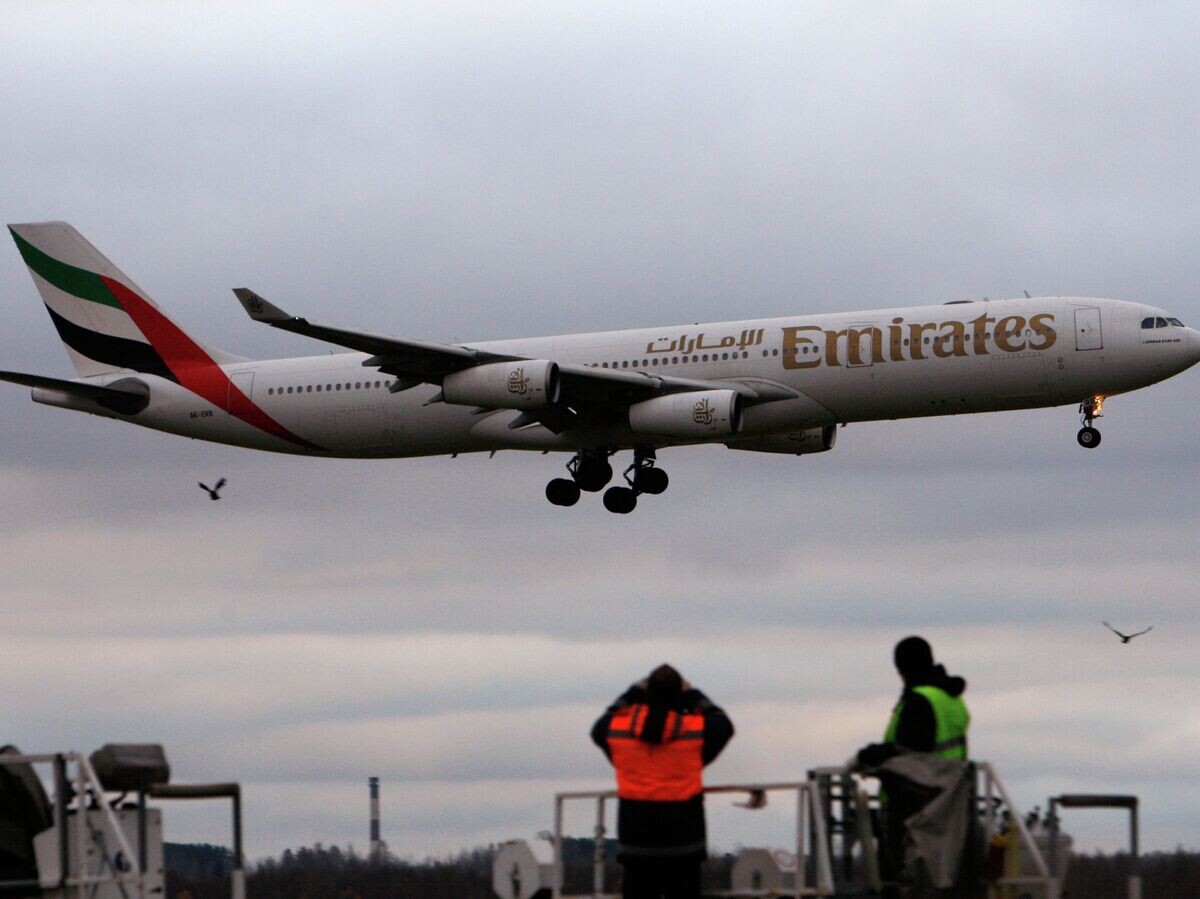    #Самолет авиакомпании Emirates© РИА Новости