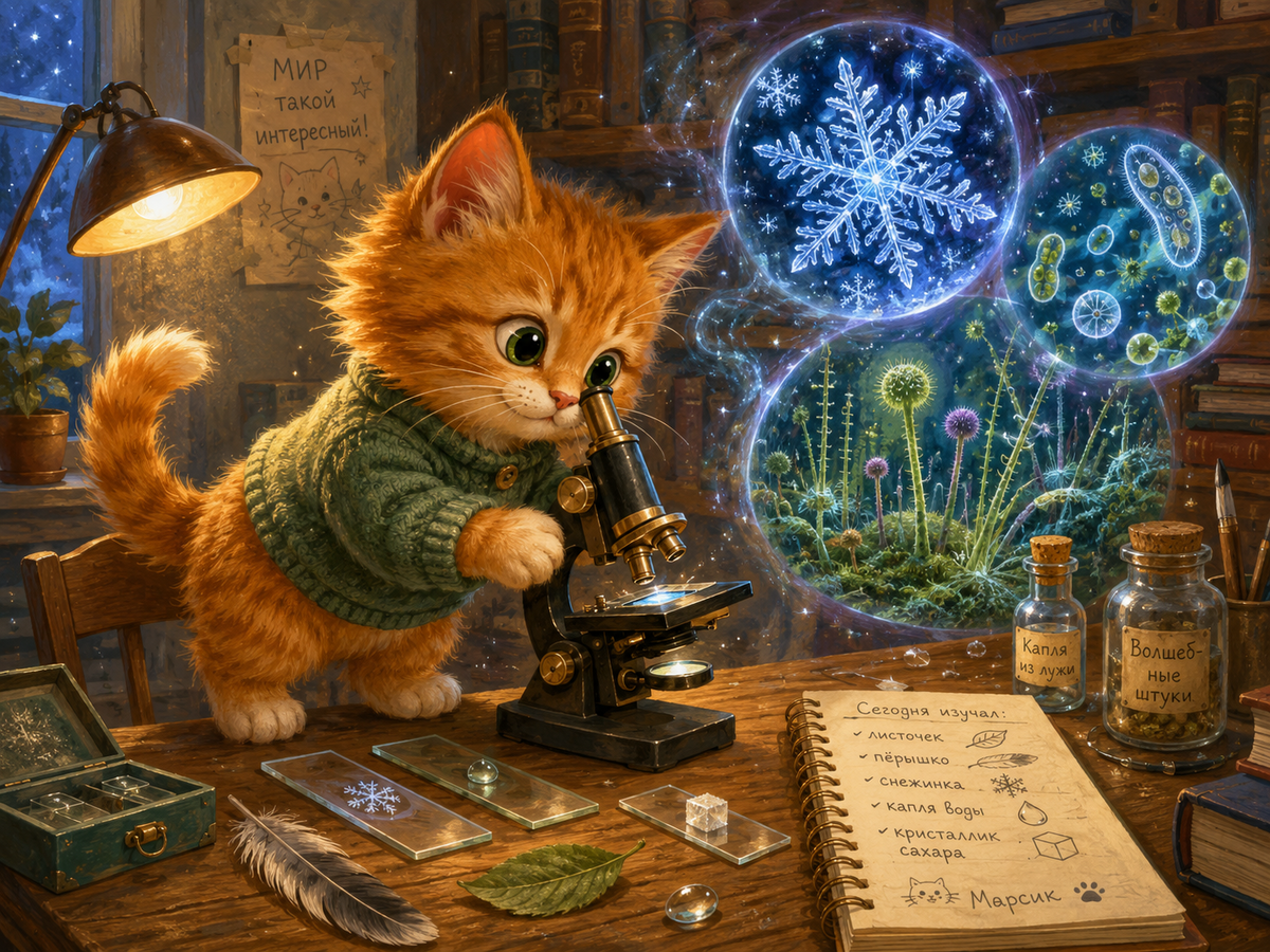 Сказка про котика