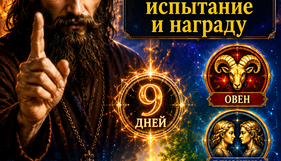 Григорий Распутин предупреждал: Этим 4 знакам зодиака, через 9 дней, судьба готовит испытание и награду...