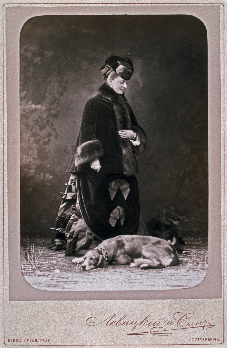 Левицкий С.Л. (фотограф), Портрет княжны Екатерины Михайловны Долгоруковой. Государственный Эрмитаж.