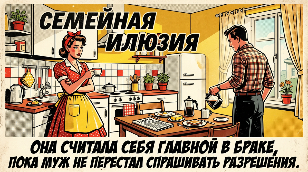Она считала себя главной в браке