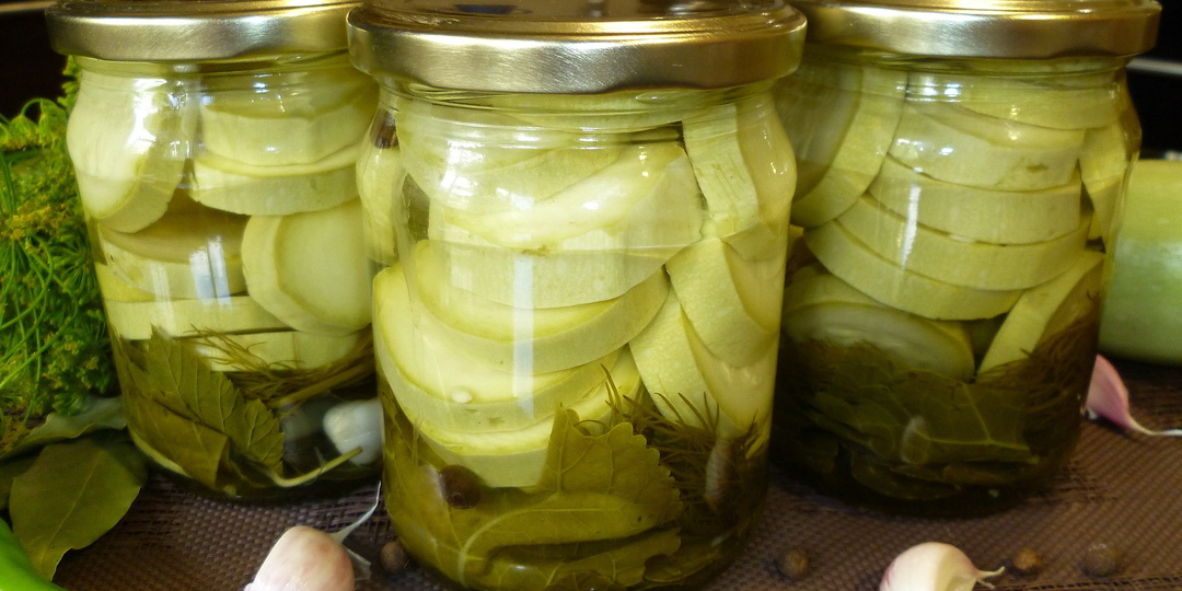 Маринованные кабачки на зиму — хрустящие, ароматные и очень вкусные
