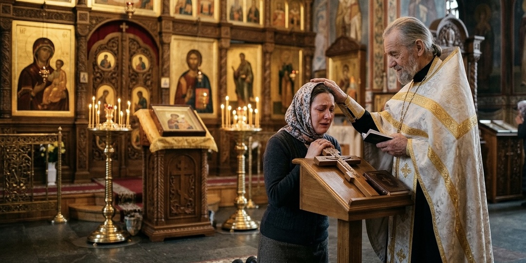 Не была на исповеди восемь лет. Боялась. Вот что произошло когда всё-таки пришла
