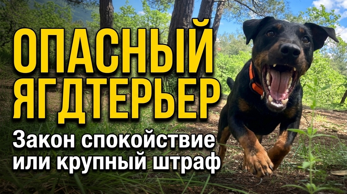 Нужен ли ягдтерьеру намордник?