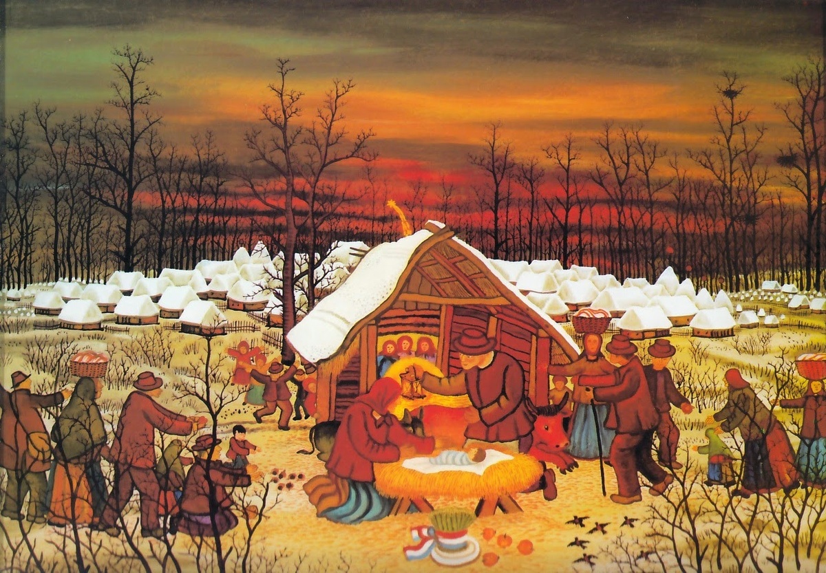 Иван Лацкович. Рождество. 1968