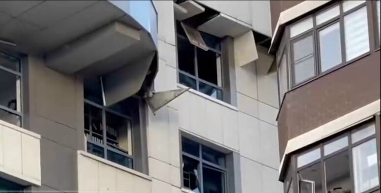    пострадавший дом в Краснодаре / кадр из видео оперативного штаба Краснодарского края