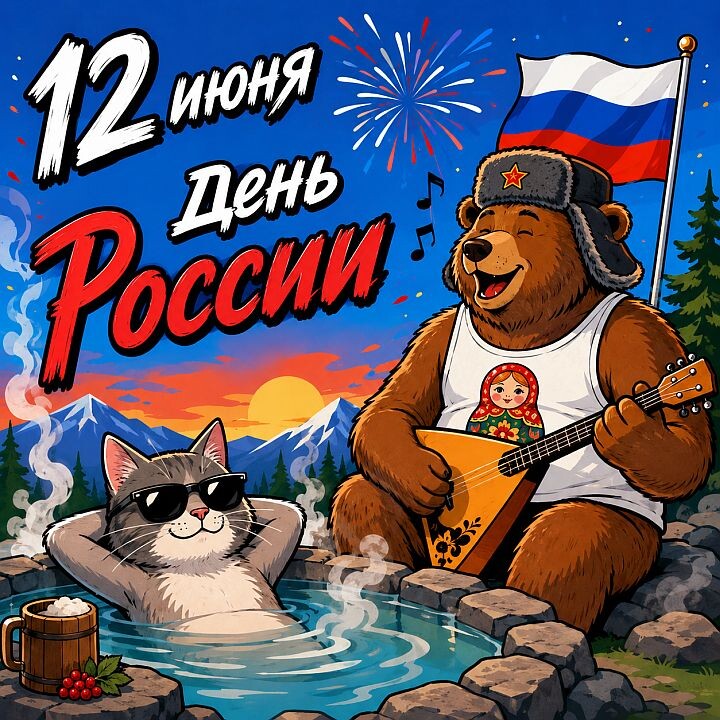 12 июня - День России. podarokplus.ru