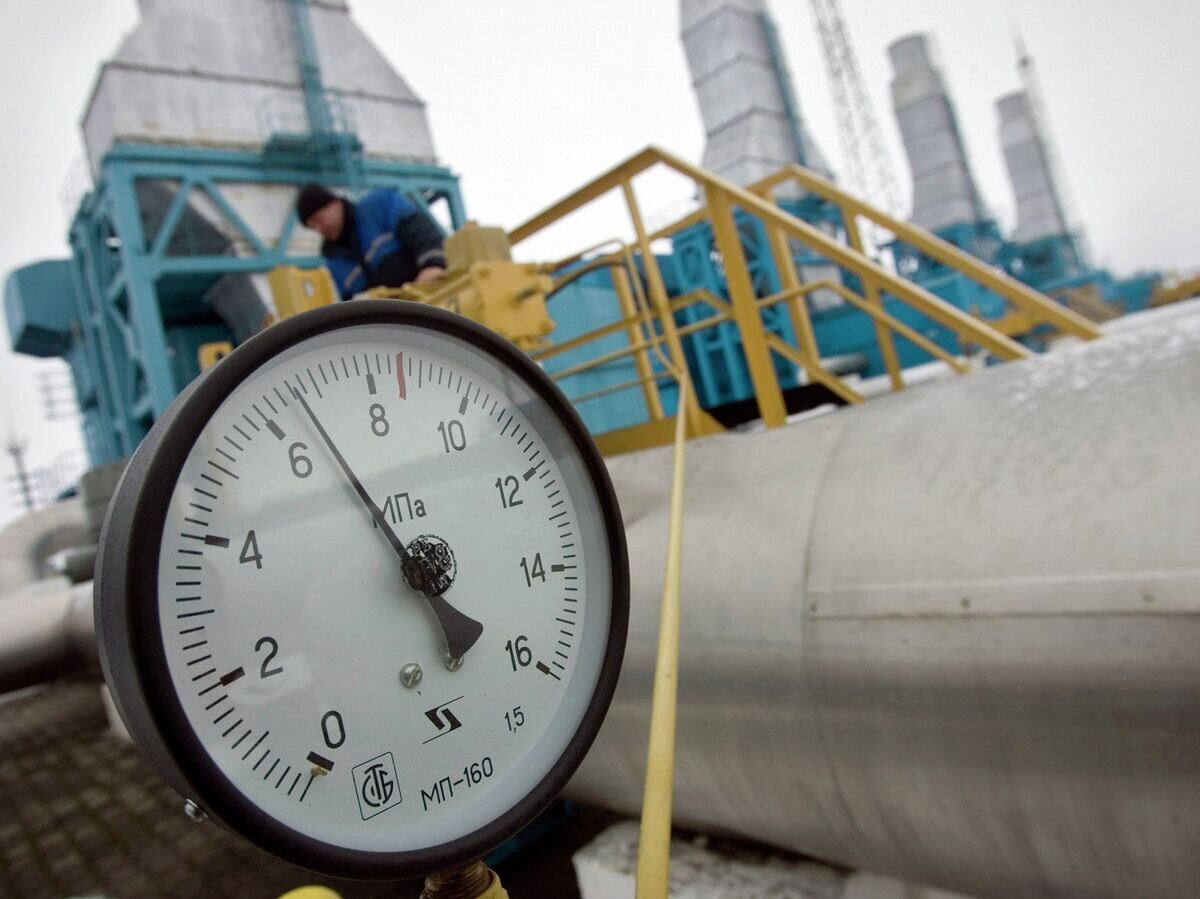    %Газокомпрессорная станция© РИА Новости . Иван Руднев