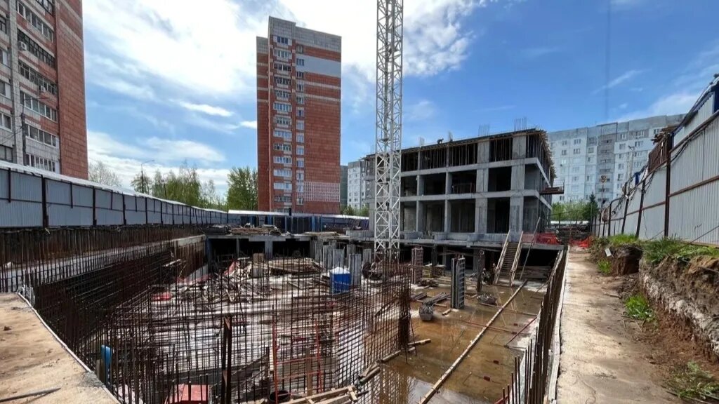 Строительство ЖК «Эдельвейс» в Казани. Фото: наш.дом.рф