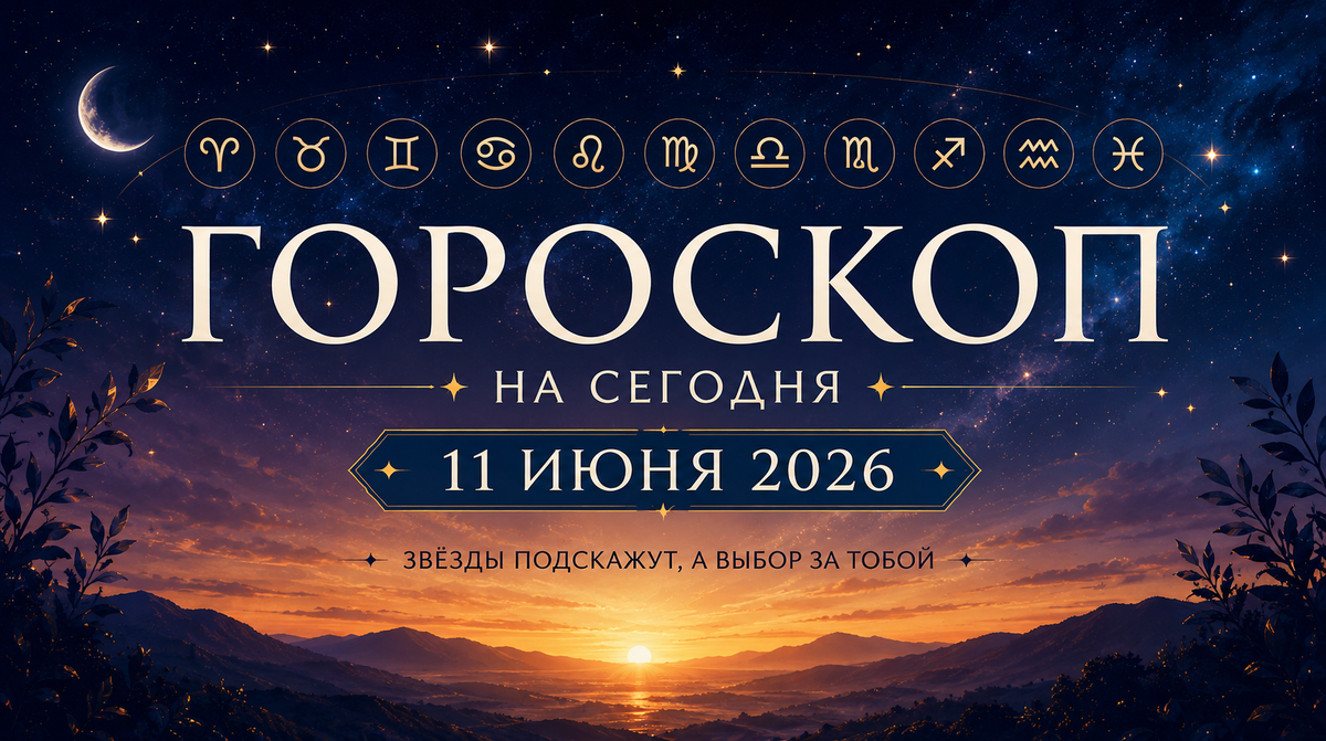 🌟Узнайте в этой статье, что вам пророчат звезды на сегоднящний день — 11 июня 2026 года, согласно вашему знаку Зодиака.