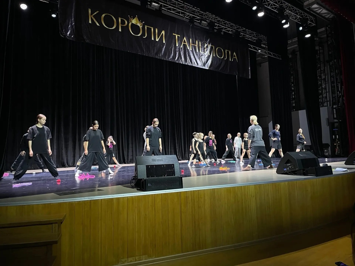 фото с репетиции конкурса "Короли танупола"