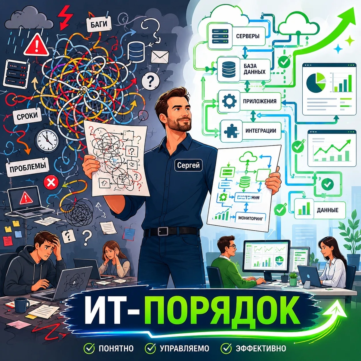 Терапия для бизнеса: аудит лоскутной автоматизации и композитная архитектура