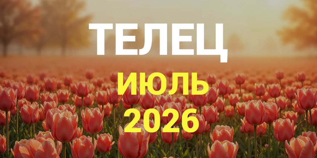 ♉ТЕЛЕЦ гороскоп на ИЮЛЬ 2026