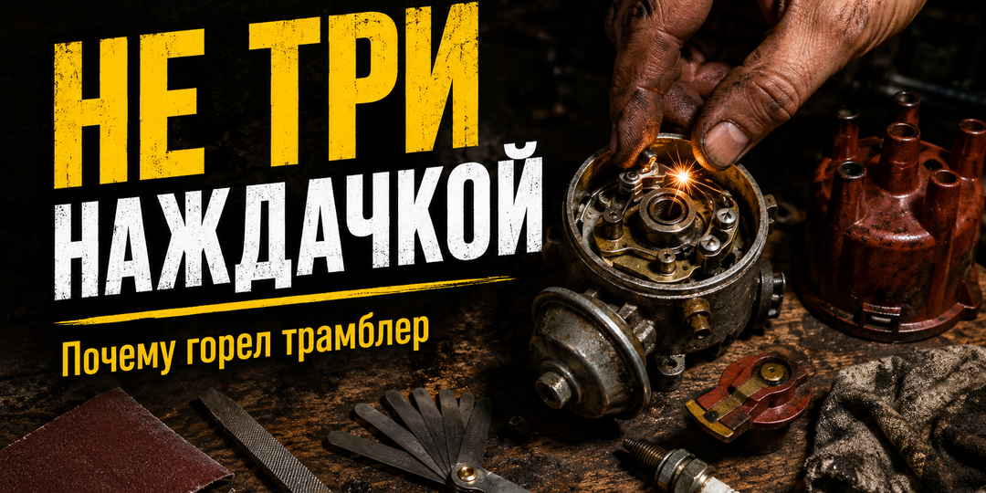 Закон эрозии в трамблере Р-118: как вольфрамовые контакты Москвича-412 наказывали за чистку наждачкой