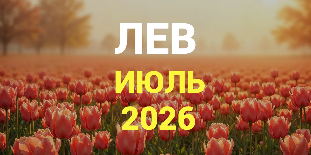 ♌ЛЕВ гороскоп на ИЮЛЬ 2026