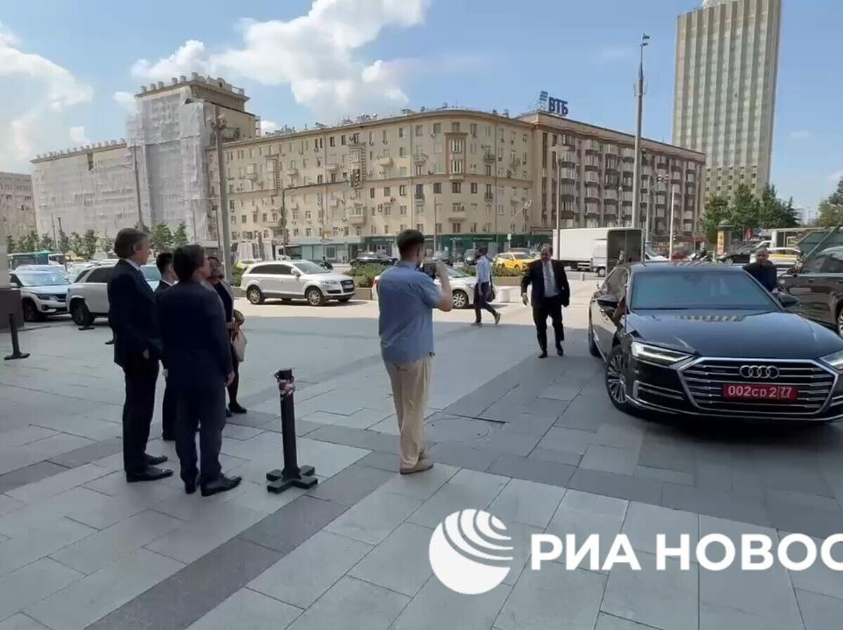    Послы ФРГ, Франции и Британии прибыли в МИД РФ | © РИА Новости