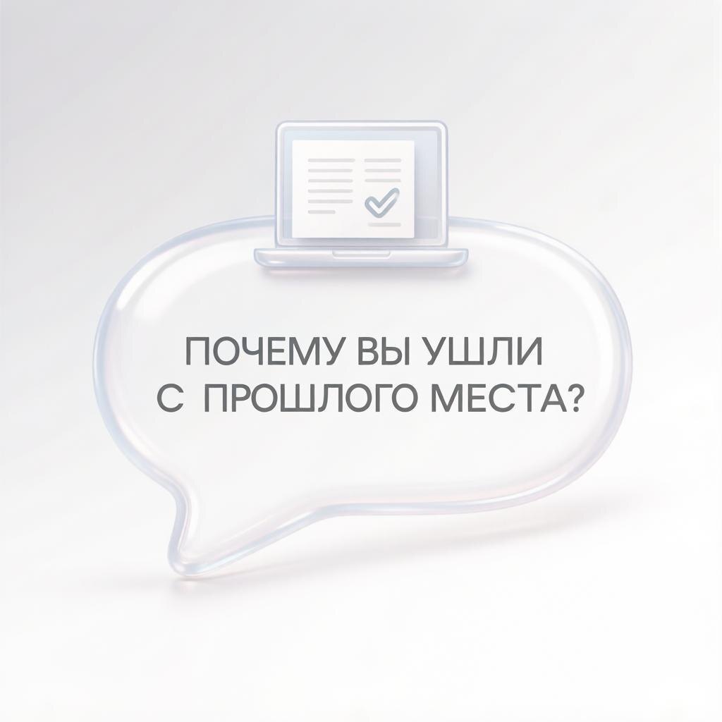Этого вопроса боятся даже опытные кандидаты. Сказать правду - страшно. Соврать - рискованно. Уйти в «не совпали ожиданиями» - шаблонно. Разбираю, что на самом деле хочет услышать HR, и даю 3 готовых шаблона для любых ситуаций: увольнение, сокращение, переезд, отсутствие роста.