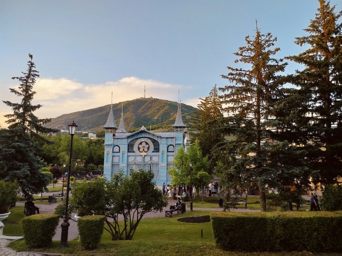 Парк "Цветник" в Пятигорске.