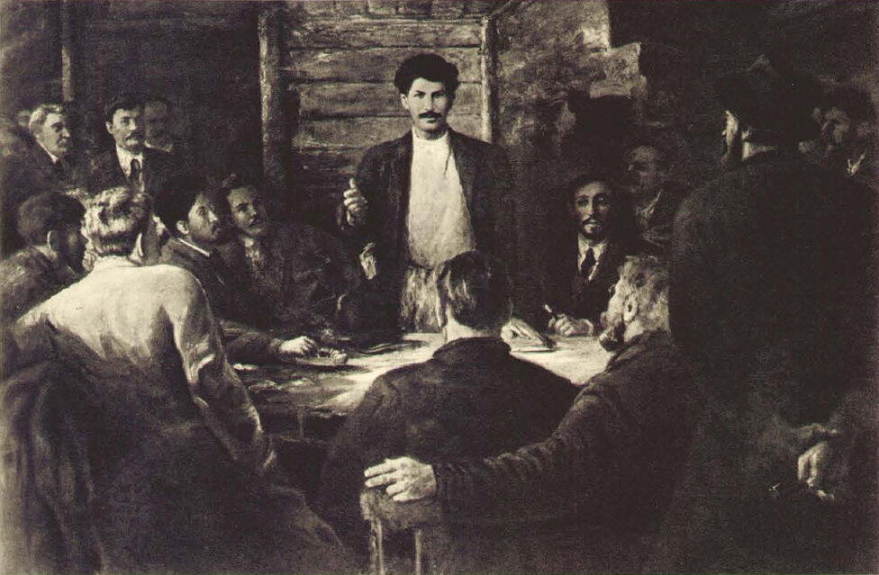 Сталин в Туруханской ссылке