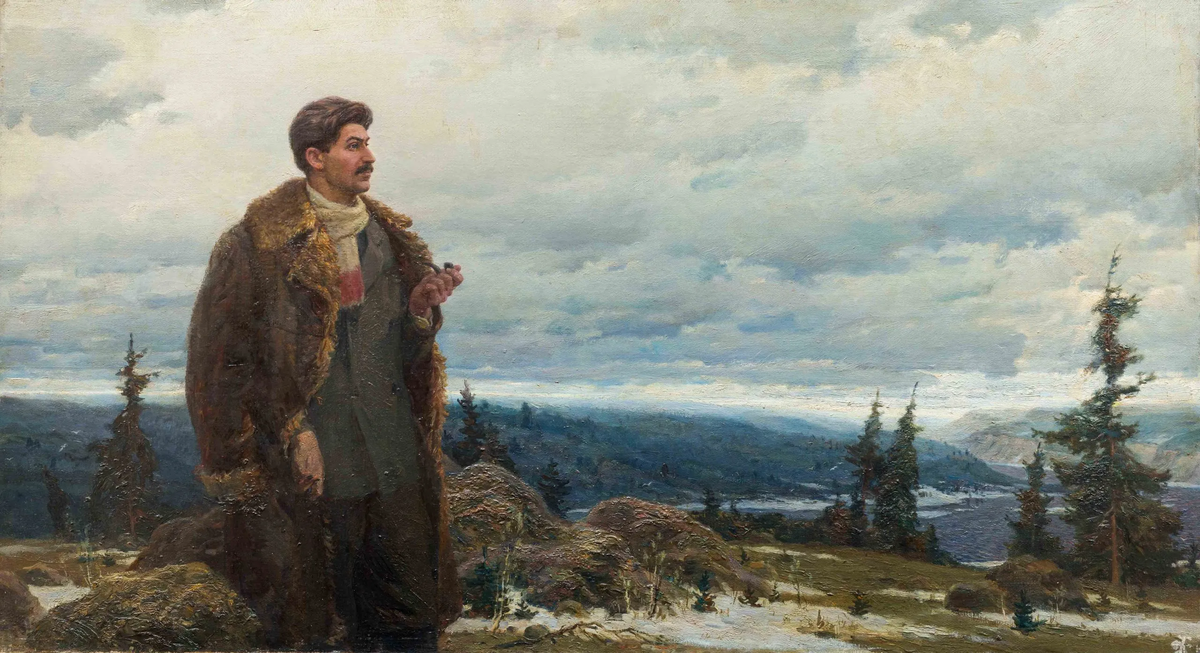 Сталин в Туруханской ссылке