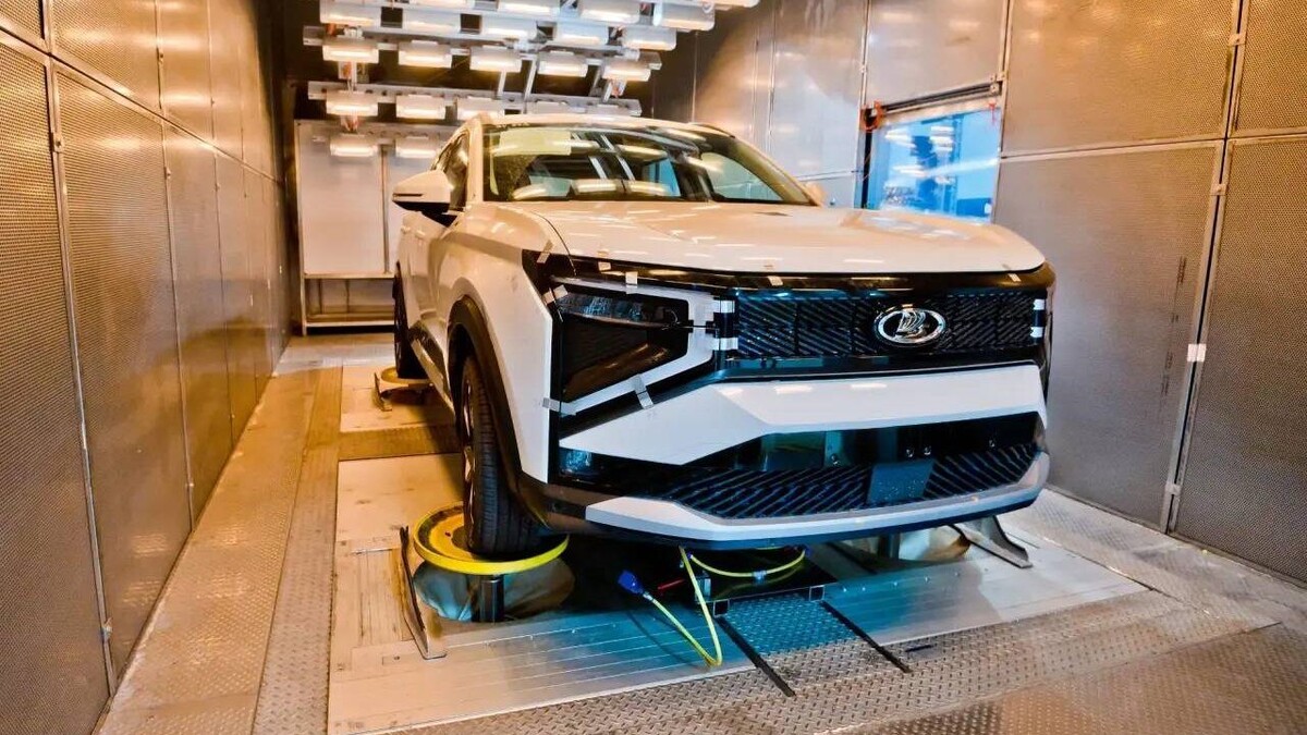    Испытания LADA Azimut на вибростенде. Фото АвтоВАЗ
