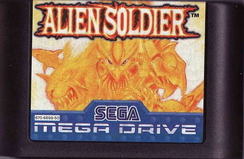 Алексей Буткеев — картридж Alien Soldier, европейская версия