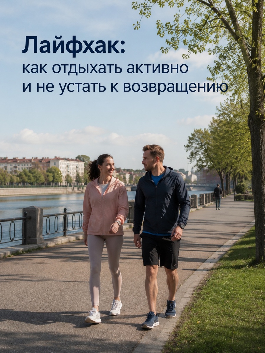 Лайфхак: как отдыхать активно и не устать к возвращению