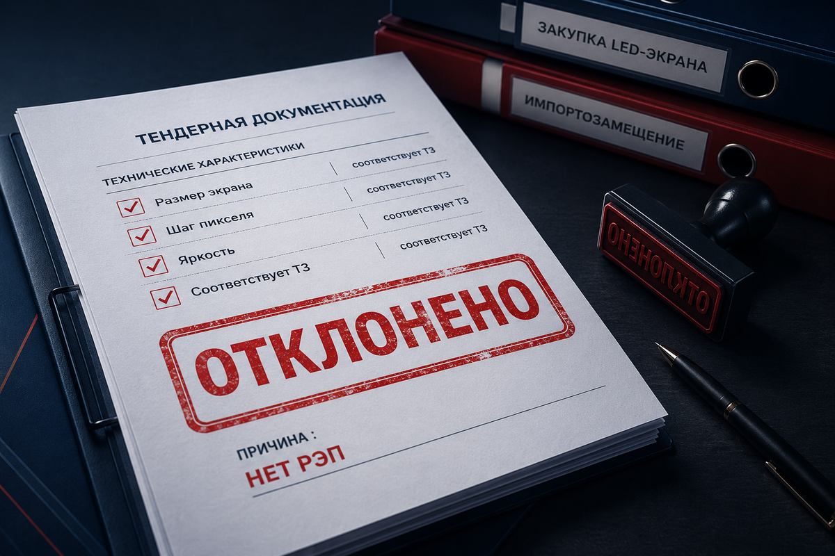 Светодиодный экран 44-ФЗ