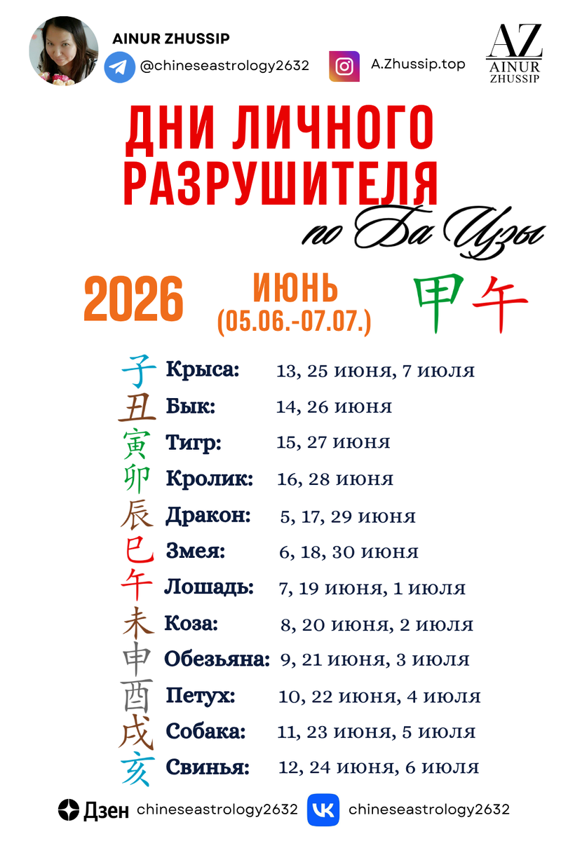 Дни Личного Разрушителя в июне 2026 г.