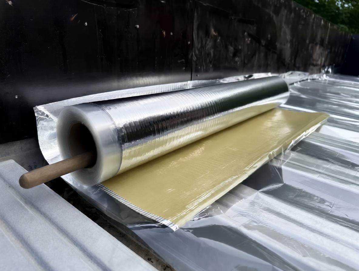 Пароизоляция для кровли бутиловая на металлизированной основе ATF SA-100