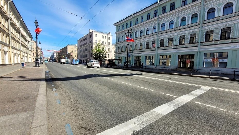    Готовящийся к ремонту Старо-Невский проспект. Автор фото: АО "ВАД"