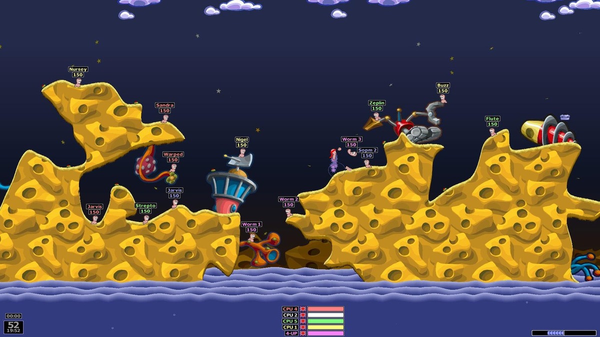    Скриншот Worms Armageddon