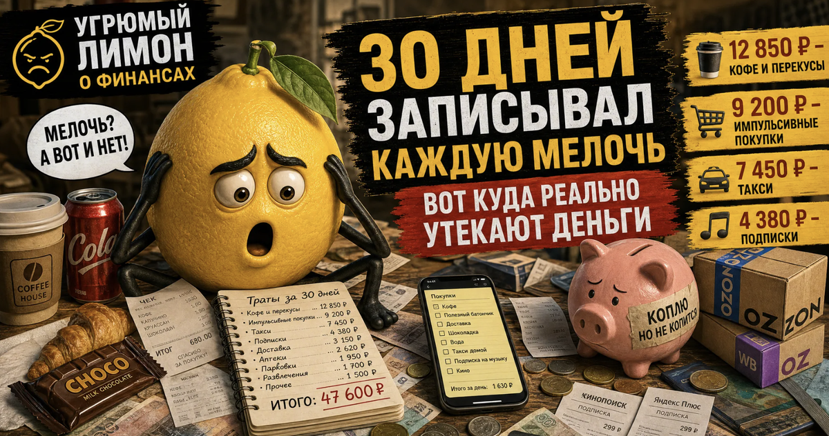 Фото: «Угрюмый лимон о финансах», dzen.ru / lemon_money