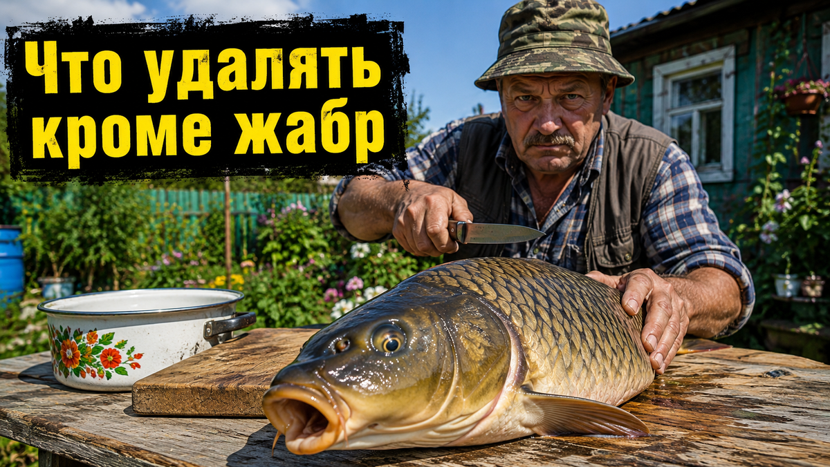 Как разделать рыбу на уху правильно