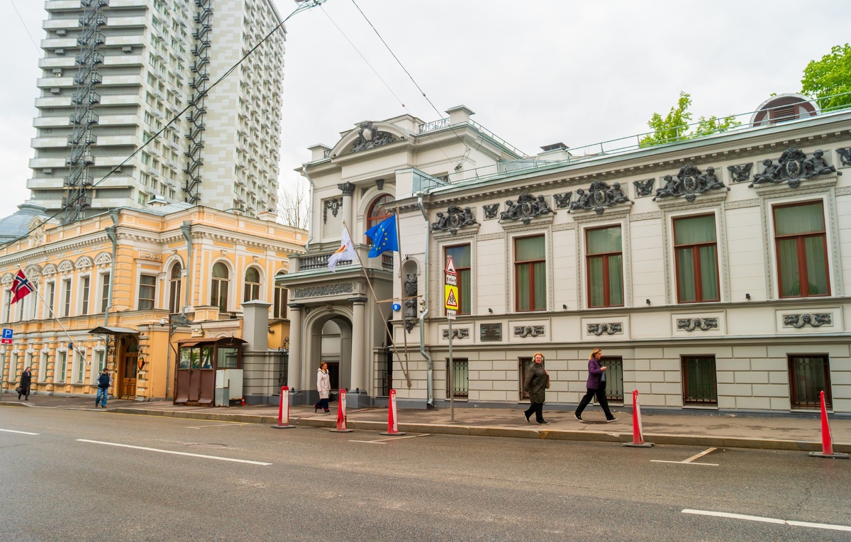    Здание посольства Кипра в России  Collection Maykova/Shutterstock/FOTODOM