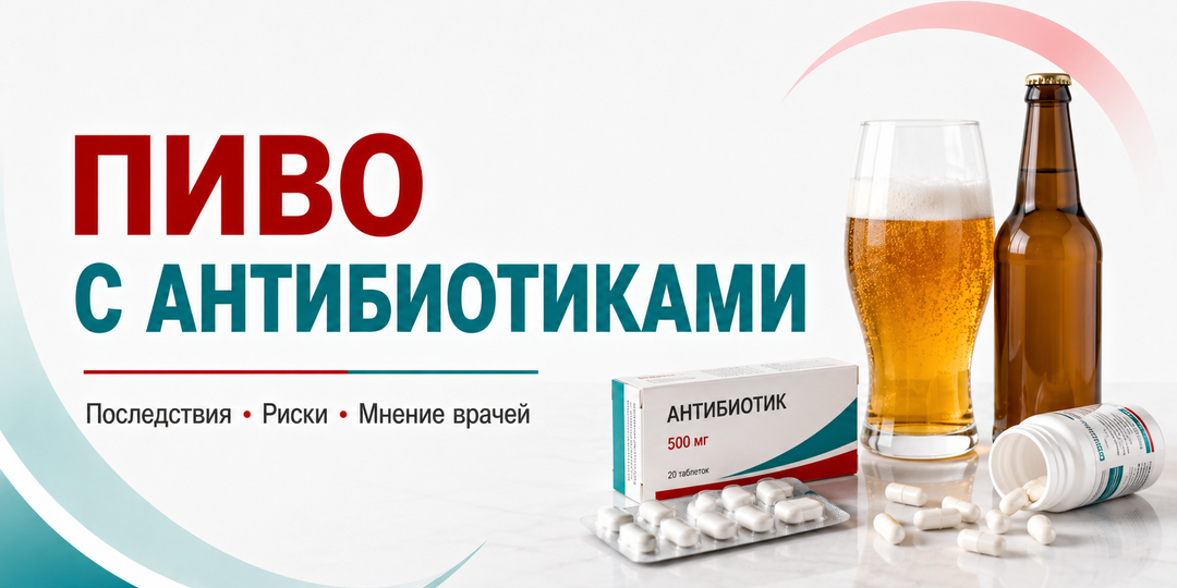 Можно ли пить пиво с антибиотиками: почему даже «чуть-чуть» может быть опасно