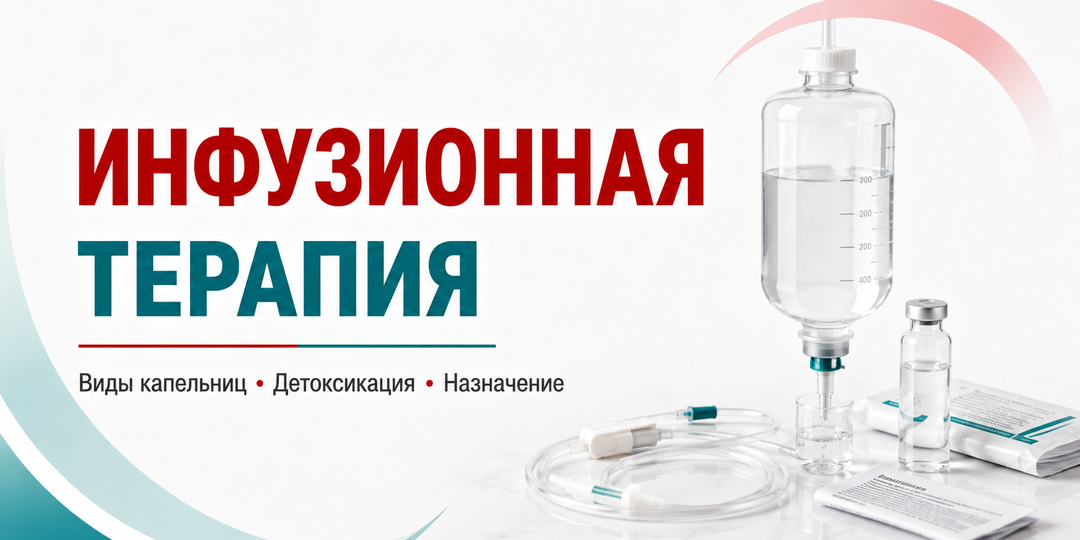 Инфузионная терапия: что входит в капельницу и почему детокс должен проводить врач