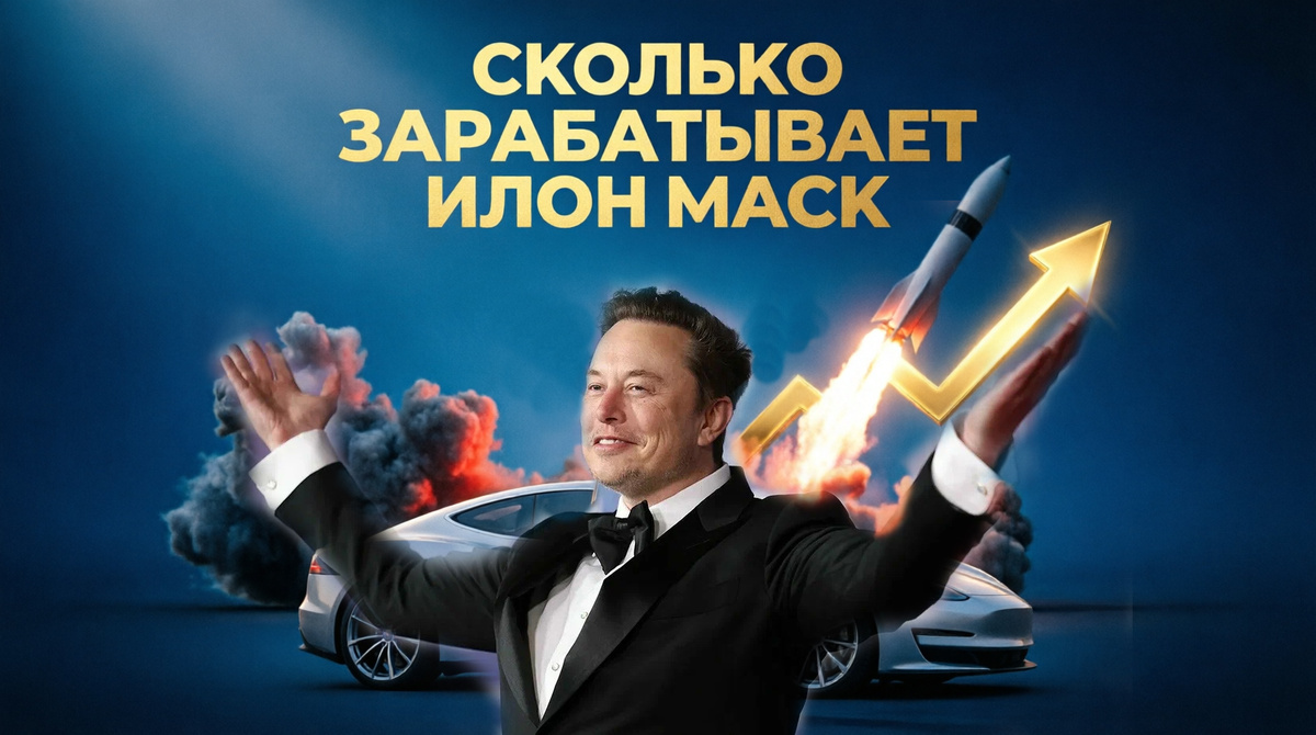 Сколько зарабатывает Илон Маск 