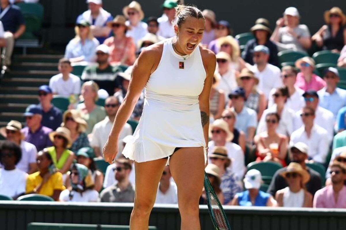    Белорусская теннисистка Арина Соболенко. Фото: Wimbledon, Х