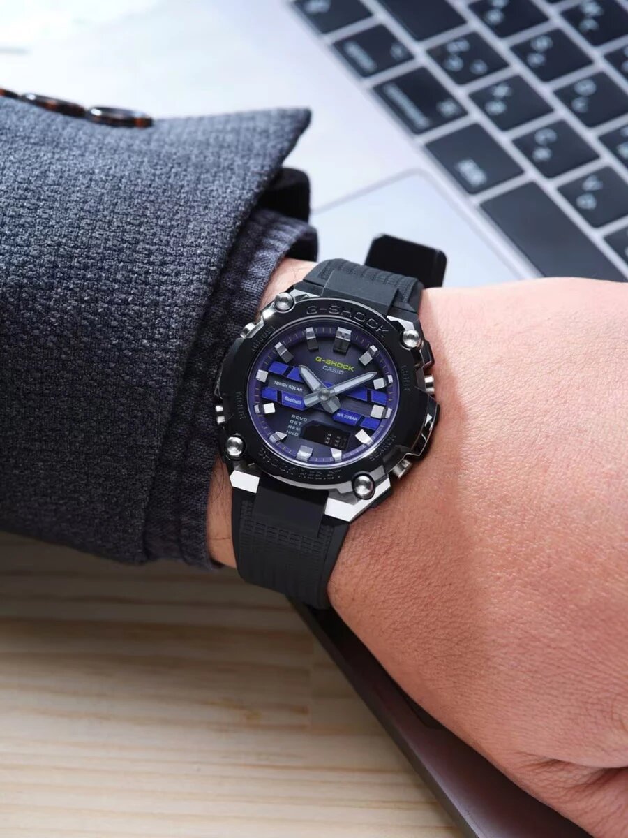Часы G-Shock GST-B600A-1A6 выпущены в 2024 году, но в середине 2026 года остаются самыми тонкими металлическими Casio G-Shock