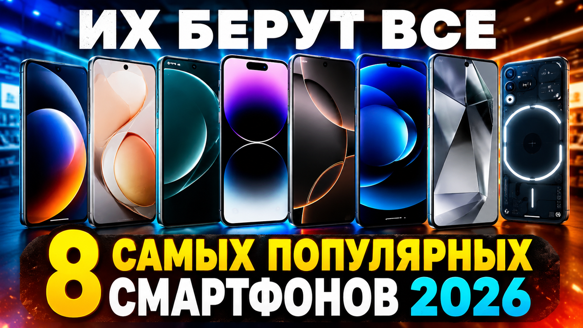 8 народных смартфонов