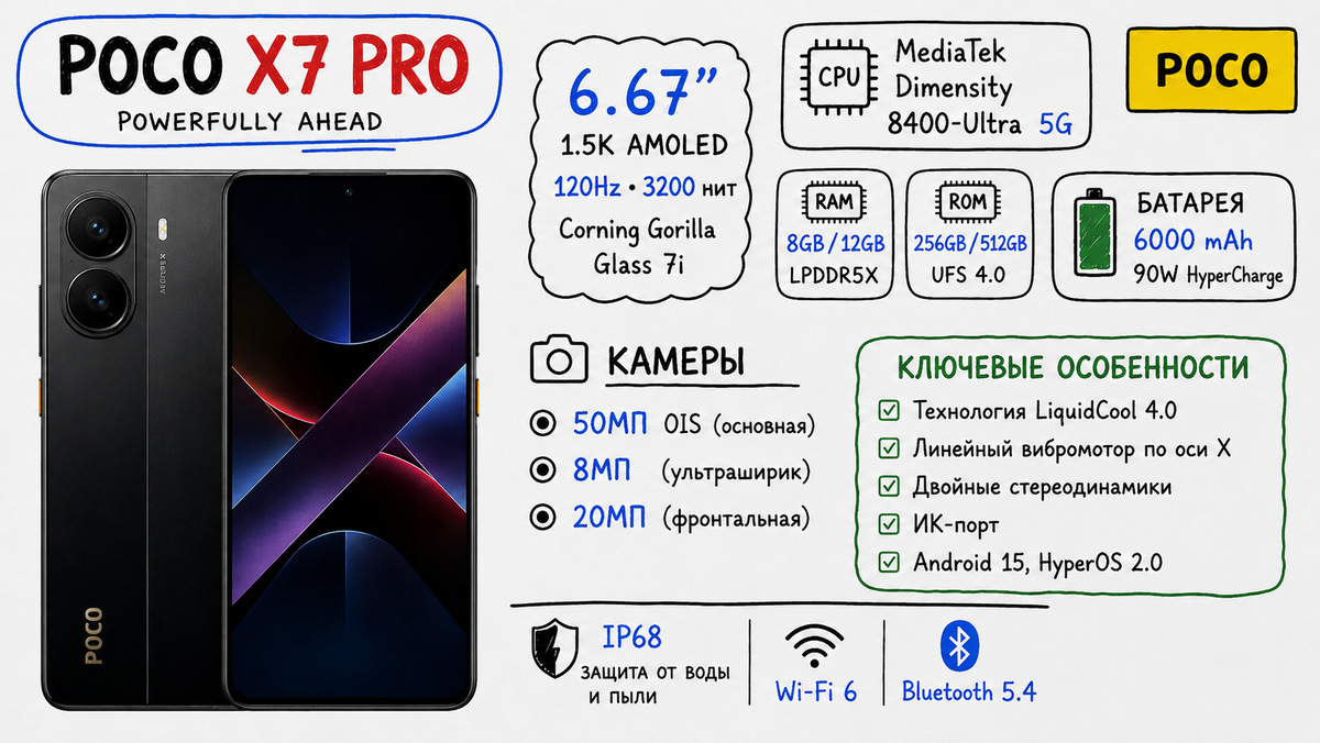 Poco X7 Pro — король соотношения цены и возможностей