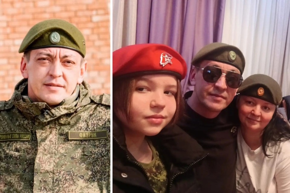    Андрея на передовой звали просто - Физрук. Фото: из архива семьи